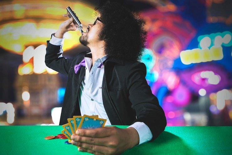 Antarmuka meja live dealer judi slot dengan dealer profesional dan chat langsung